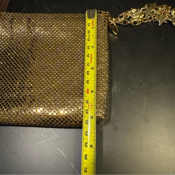 Shimmering Gold Mesh Wristlet - Picture 5 of 5